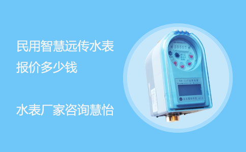 民用智慧远传水表价格多少钱