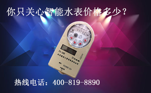 智能家用水表价格