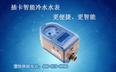 插卡式冷水水表借助水网改造 风靡全国