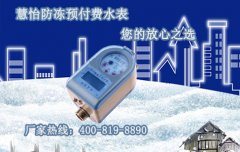 预付费式数字水表如何过冬