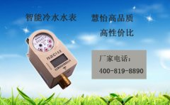智能冷水水表未来一片蓝海