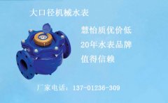 大口径机械水表价格是多少钱