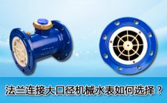 法兰连接大口径机械水表如何选择?