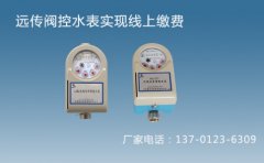 远传阀控水表之自主充值