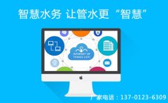 智慧水务系统平台让水务更智能化控水