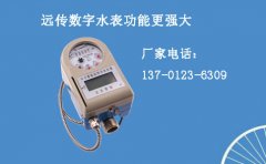 数字远传水表简介及优势
