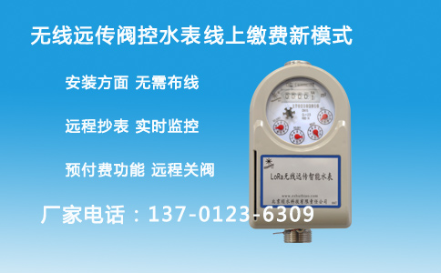 无线远程水表